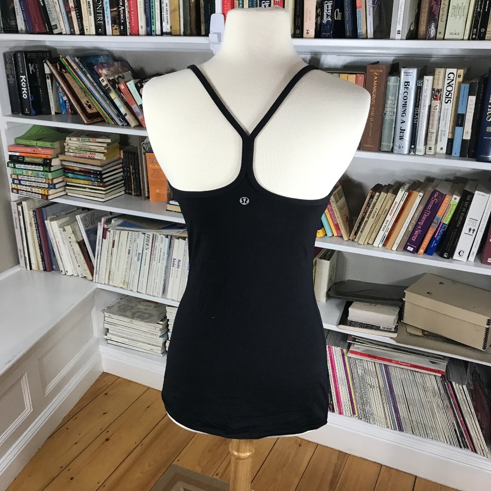 Lululemon Black Power-Y Tank Top
